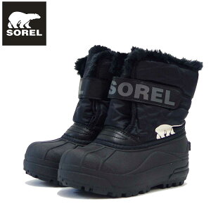 ソレル SOREL NC 1960（キッズ） チルドレンスノーコマンダー：ブラック (010) 「靴」