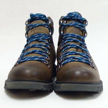 【スーパーSALE 30%OFF】 ソレル SOREL NM3849(メンズ) マドソン ツー ハイカー WP:Saddle / Selle (269) 防水レザー レースアップブーツ アンクルブーツ「靴」