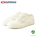 スペルガ SUPERGA 2294-MESH（レディース）トータル ホワイト (2s6118dwa4p) ナチュラルなキャンバススニーカー レース メッシュ「靴」