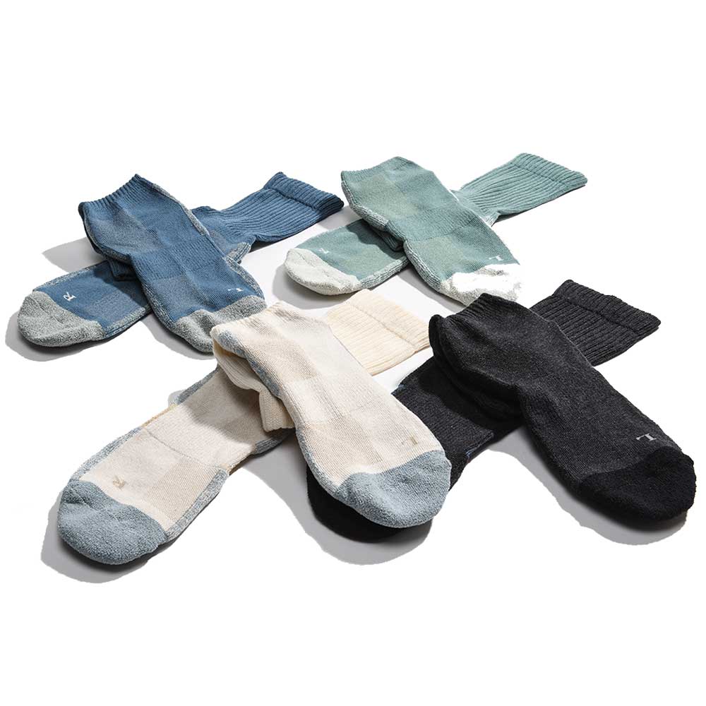 楽天靴のシナガワR×L SOCKS アールエルソックス T-STYLE（LFS-1001） 快適な左右立体ソックス ソフトな履き心地 滑り止め（日本製）