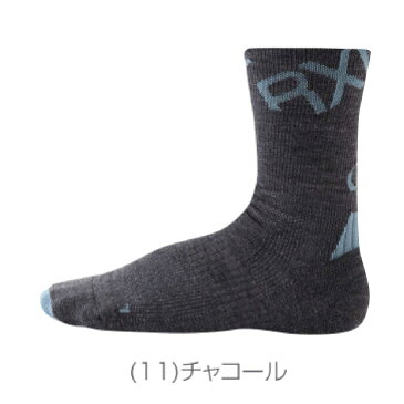 R×L SOCKS アールエルソックス(TMW-36)超立体ラウンド型ソックス(厚地レギュラー丈モデル)トレッキング用ソックス(日本製)メール便可