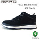 【SALE】 Timberland ティンバーランド a2a58015 フィールドトレッカー ミッド レースアップ スニーカー (ブラック) ヌバックレザー スニーカー ウォーキング 「靴」