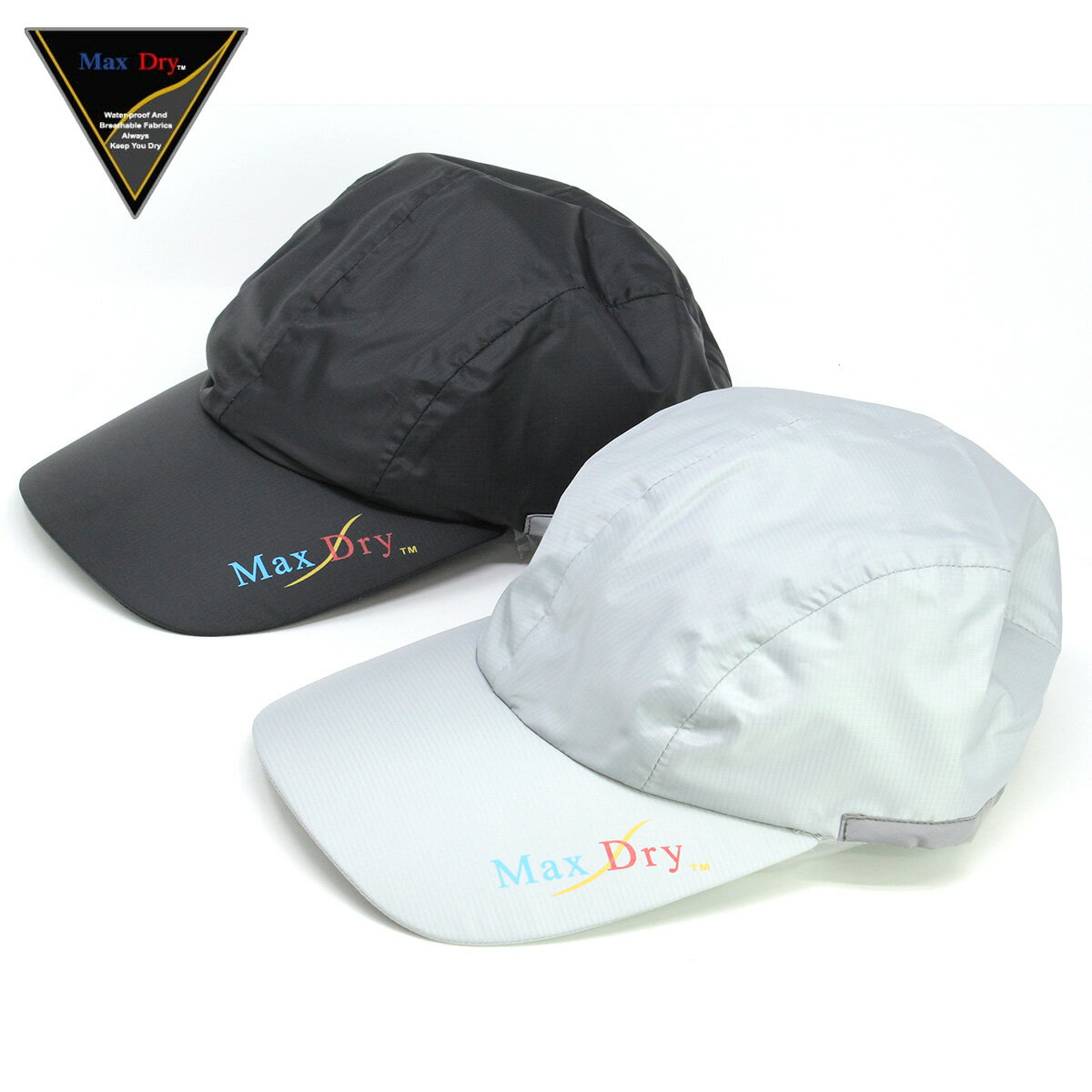 【メール便対応・代引不可】 レインキャップ 透湿 強力防水 反射材付 自転車 登山 雨具 帽子 レインハット 防水 通勤 ハイキング シューズクラブC キャンプ...