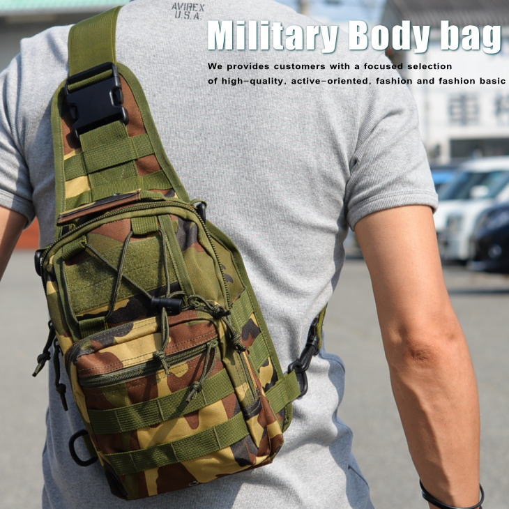 ボディバッグ ワンショルダー メンズ 7998661 Military【ALI】■05160907【1609s-BAG】【tu】 プレゼント ギフト