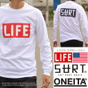 SURT×ONEITA×LIFE サート×オニータ×ライフ トリプルコラボ ロンT メンズ 長袖 Tシャツ 922-513SRLF1【DAI】■03170905 プレゼント ギフト