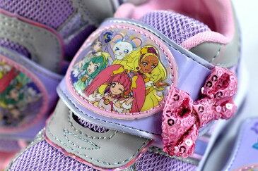 光る靴 スター トゥインクル プリキュア スニーカー 女の子 子ども スタートゥインクル こども キッズシューズ 靴 子供靴 シューズ 女児 スニーカー 運動靴 スタプリ キッズ キャラクター 15cm 16cm 17cm 18cm 19cm Y_KO 7505 ラベンダー 190315