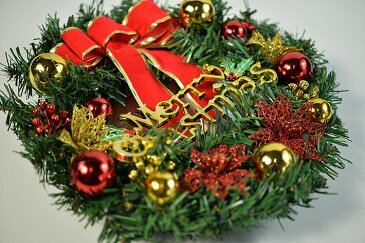 【送料無料 速攻配達】クリスマスリース ベル 屋外 造花 玄関 オーナメント グリーンリース ナチュラルリース 直径30cm プリザーブドフラワー 壁飾り 壁掛け ドアリース 結婚祝い オープン 開店祝い 誕生日 お祝い ギフト 贈り物 おしゃれ プレゼント 7990268