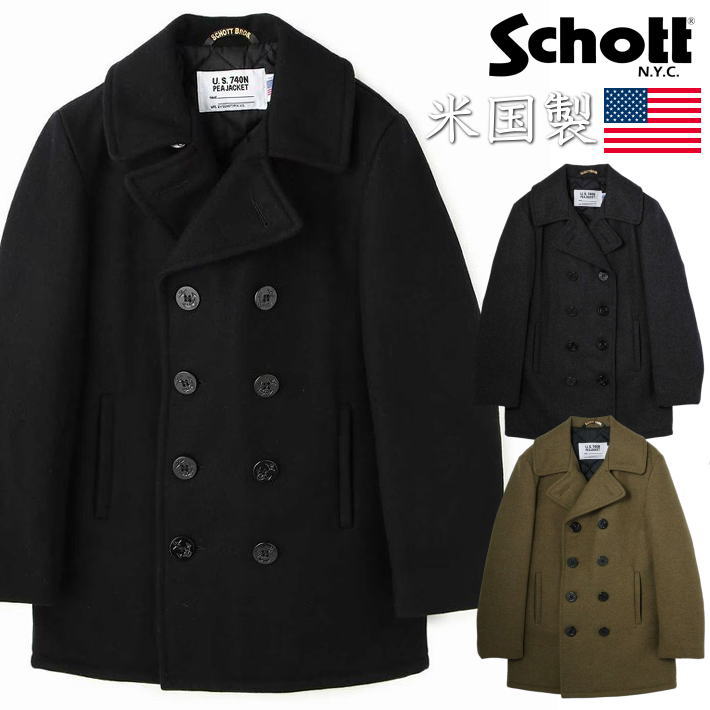 楽天市場】schott 740n(コート・ジャケット|メンズ 楽天市場】schott 740n(コート・ジャケット|メンズ
