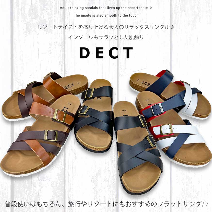 サンダル メンズ コンフォートサンダル スリッパサンダル 軽量 ベルト リゾート ア...