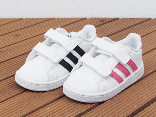 【送料無料】adidas アディダス グランドコート EF 0115.0118キッズ スニーカー 子供靴 キッズ 新色 おしゃれ ファーストシューズ 12.0 13.0 14.0 15.0 16.0 入園 入学 新学期 誕生祝 出産祝い