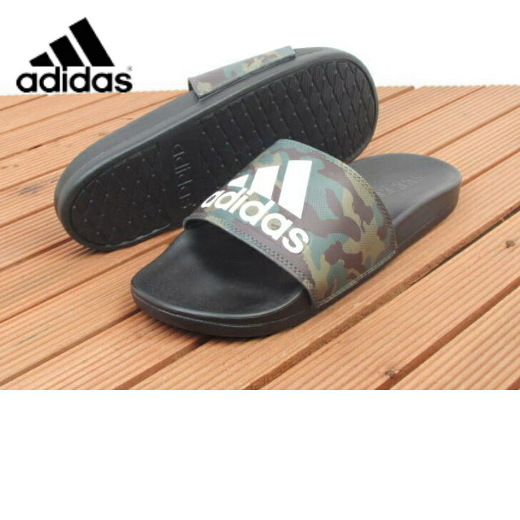 【送料無料】【閉店SALE】adidas ADILETTE COMFORT U GW9647 アディレッタ メンズ コアブラック サンダル アウトドア レジャー 海 快適　迷彩　メイサイのサムネイル