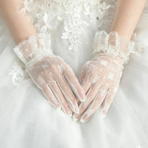 結婚式 ショートグローブ 二次会 結婚式 パーティー レース刺繍 レース 花嫁 前撮り ブライダル ウェディング 結婚式 ショートグローブ 二次会 結婚式 パーティー レース刺繍 レース 花嫁 前撮り ブライダル ウェディング