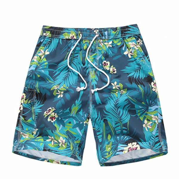 スイ 短パン ハーフパンツ ショートパンツ サーフショーツ 全10色 海パン レディース メンズ カップル 速乾 総柄 プリント 水着