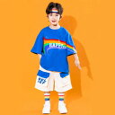 パフォーマンス服 運動会 小学生 セットアップ ジャズダンス ゆったり 男女兼用 ダンス衣装 ララ隊