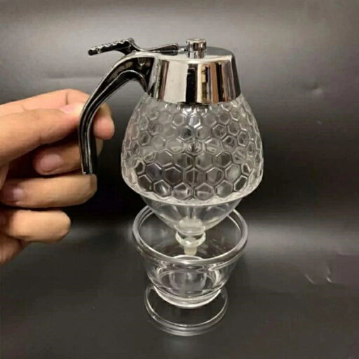 ハニーディスペンサー クリア ハチミツ 容器 はちみつ はちみつ 220ml 蜂蜜 ディスペンサー ハニーポット ハニーディスペンサー クリア ハチミツ 容器 はちみつ はちみつ 220ml 蜂蜜 ディスペンサー ハニーポット