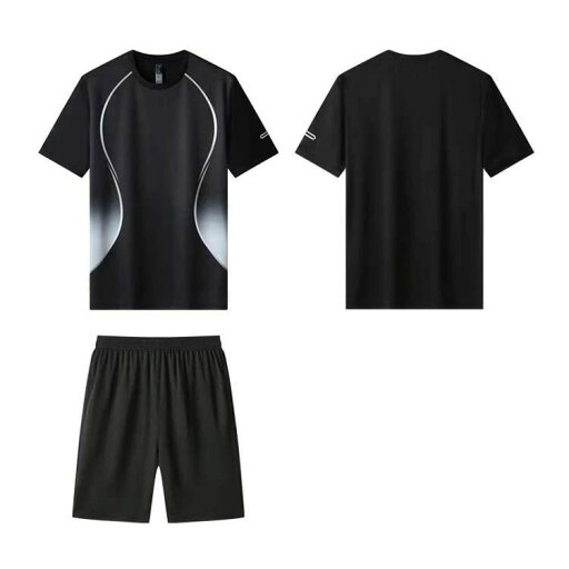 バドミントン 夏 メンズ ゲームシャツ 半袖tシャツ サッカー 2点セット ランニングウェア ショートパンツ バドミントン 夏 メンズ ゲームシャツ 半袖tシャツ サッカー 2点セット ランニングウェア ショートパンツ