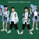 公演 モデルショー 表演服 武術 カンフー キッズ ダンスウェア 袴風 女の子トップス+Tシャツ+パンツ/スカート3点セット 男の子
