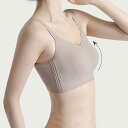 ノーワイヤブラ 胸を小さく見せるブラ 2枚セット 胸を小さく見せるブラ Tシャツに響かない