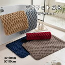 洗 ラグ シンプル 無地 おしゃれ 吸水 50*80cm 40*60 乾度良好 吸水?速乾 玄関マット タオル地バスマット 吸水 バスマット