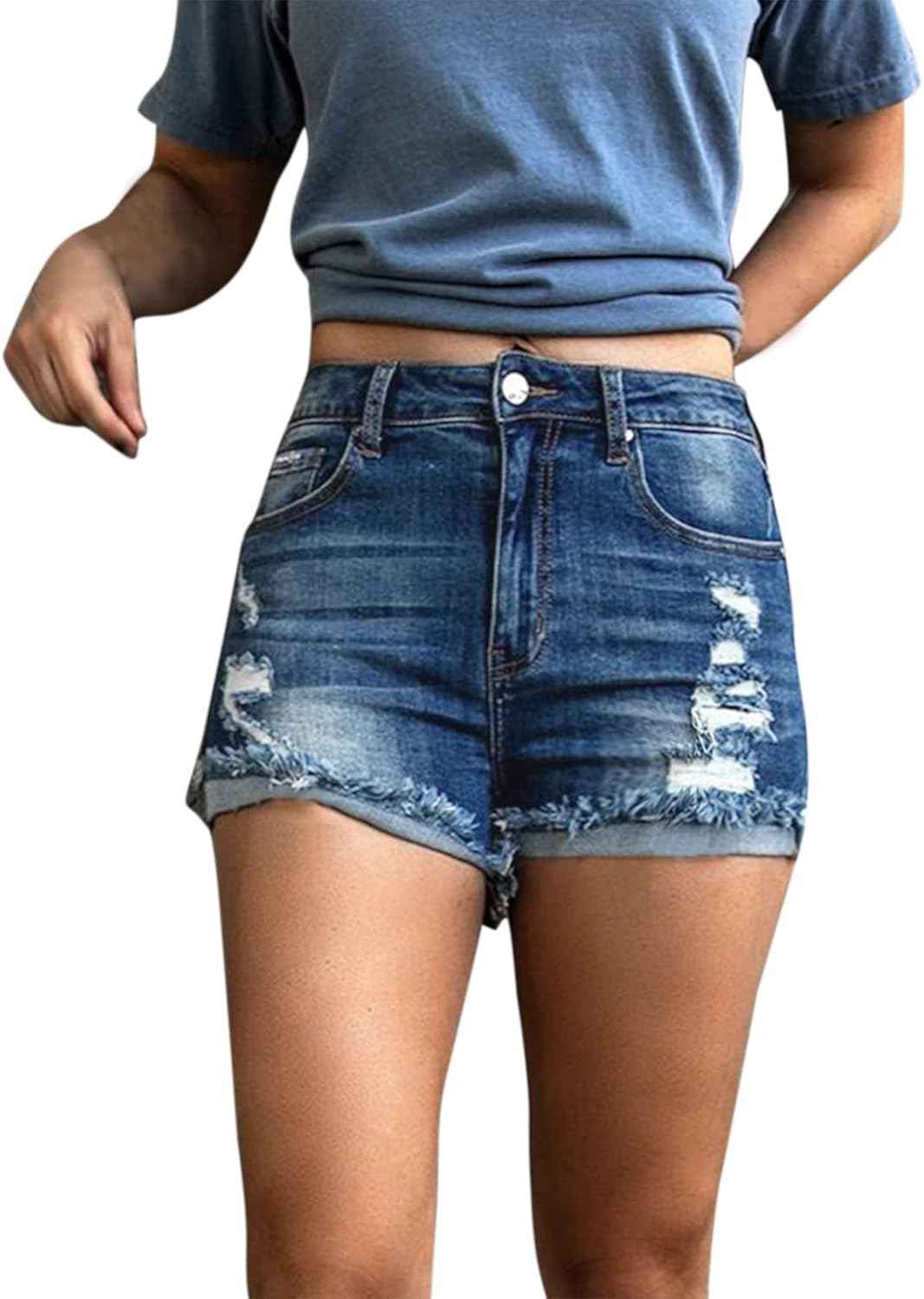 体型カ 大きいサイズ 可愛い ハーフパンツ デニムパンツ ホットパンツ デニム短パン ジーンズパンツ レディース ショートパンツ