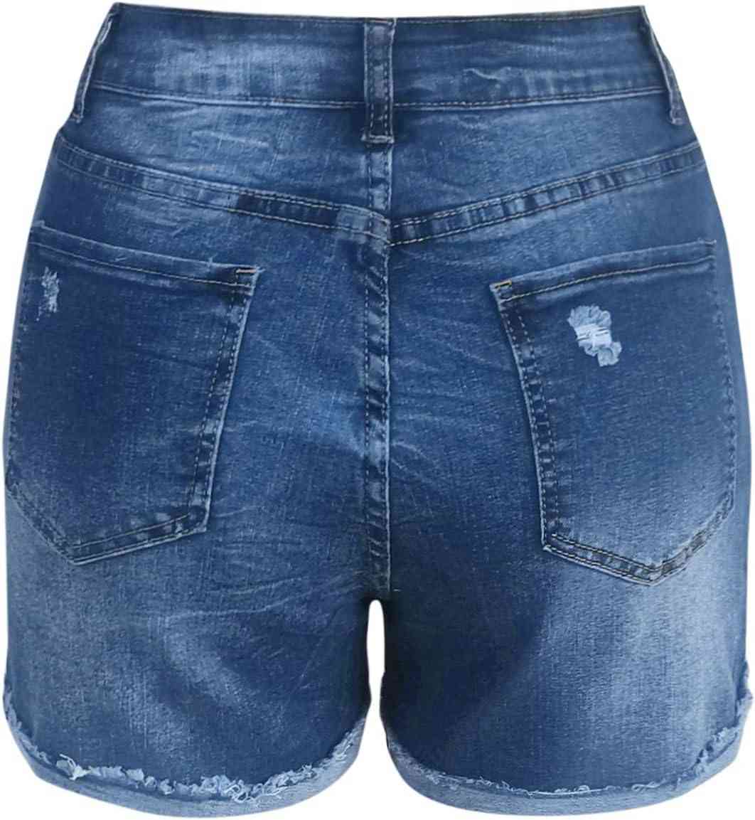 体型カ 大きいサイズ 可愛い ハーフパンツ デニムパンツ ホットパンツ デニム短パン ジーンズパンツ レディース ショートパンツ