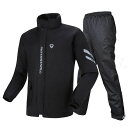 収納袋付 雨具 雨カッパ 撥水 防水 レディース 自転車 レインコート レインウエア 上下セット バイク用レインジャケット メンズ