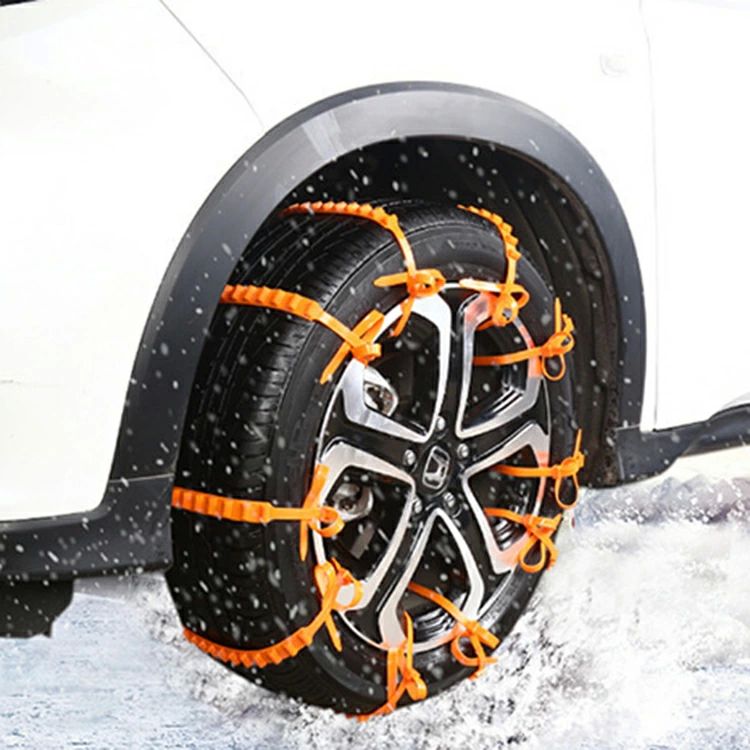 コンパ 緊急用 使い捨て 40本入 20本入 10本入 簡単取付 雪道 ジャッキ不要 非金属 スノーチェーン 車用チェーン タイヤチェーン