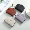 大 クレジットカード お札が折れない 小銭入れ じゃばら 象 かわいい 財布 二つ折り カードケース コンパクト ゾウ型 レディース