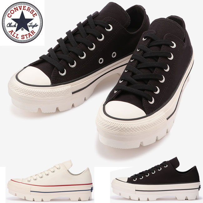 コンバース CONVERSE オールスター 100 チャンク ローカット ALL STAR 100 CHUNK OX スニーカー レディース 全2色 セール