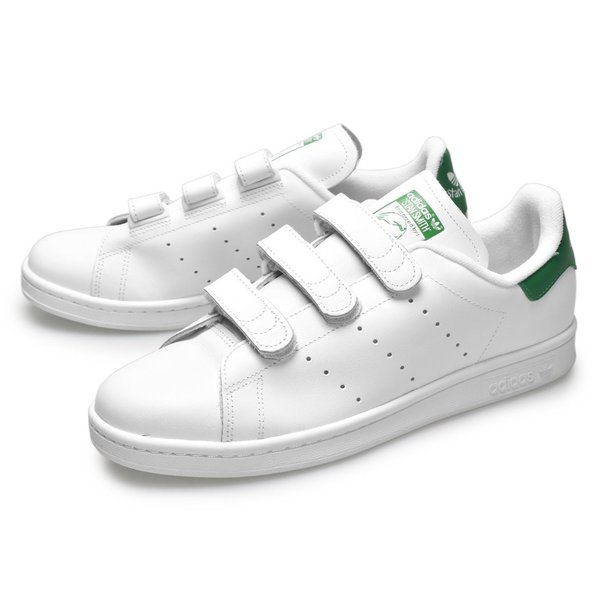 アディダス オリジナルス スタンスミス コンフォート STAN SMITH CF ホワイト/ホワイト/グリーン S75187 アディダスジャパン正規品