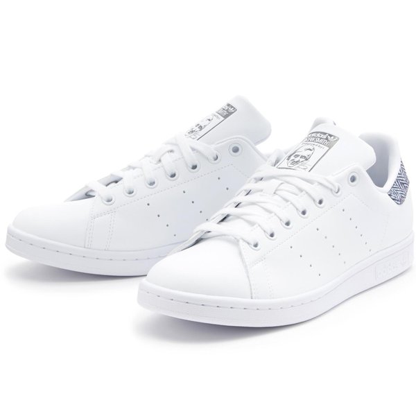 アディダス スタンスミス adidas STAN SMITH フットウェアホワイト/フットウェアホワイト/ブルー H04300 アディダスジャパン正規品