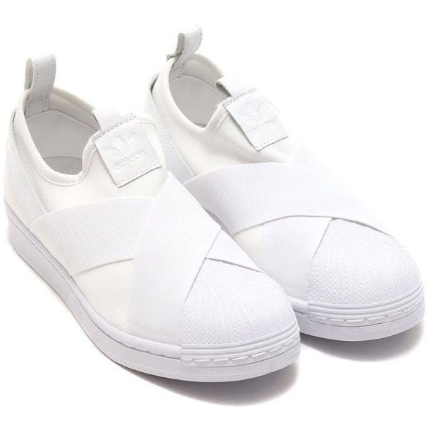 アディダス SS スリッポン adidas SS SLIP-ON フットウェアホワイト/フットウェアホワイト/フットウェアホワイト FW7052 国内正規品