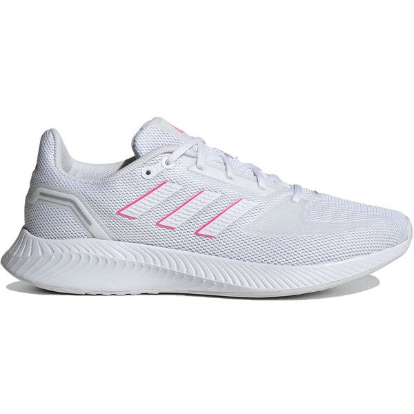 アディダス ランファルコン 2.0 adidas W RUNFALCON 2.0 フットウェアホワイト/フットウェアホワイト/スクリーミングピンク FY9623 国内正規品