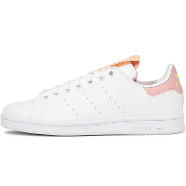 アディダス スタンスミス J adidas W STAN SMITH J フットウェアホワイト/ピンク/オレンジ GX0554 日本国内正規品