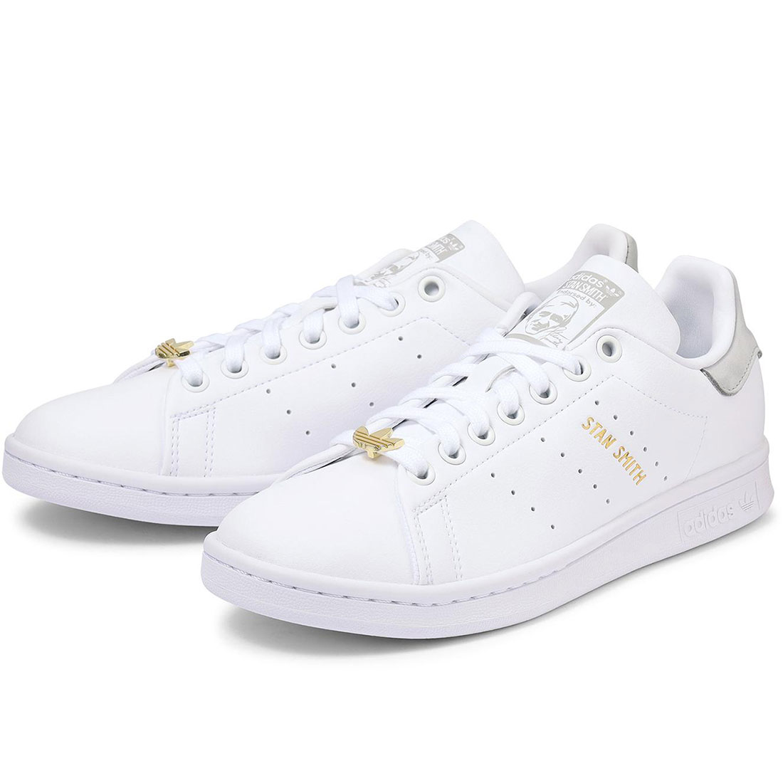 アディダス スタンスミス W adidas W STAN SMITH W フットウェアホワイト/グレー/ゴールド GW4240 日本国内正規品