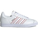 アディダス ガゼル adidas GAZELLE フットウェアホワイト/チームパワーレッド/チームロイヤルブルー GX9882 アディダスジャパン正規品