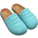 アディダス アディミュール リー サンダル adidas ADIMULE LEA SLIDES イージーミント/エナジーアクア/マットゴールド GY2554 アディダスジャパン正規品