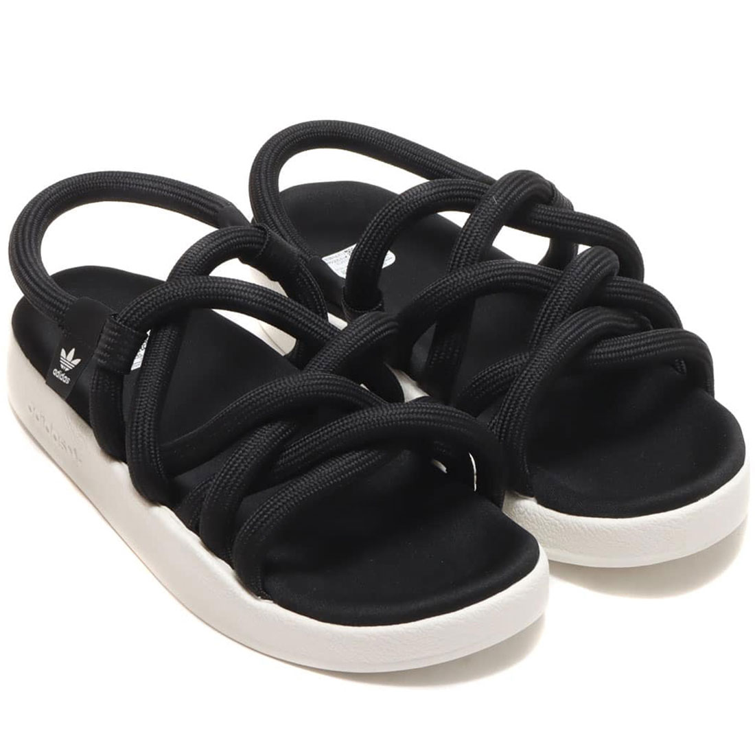 アディダス アディレッタ ノダ サンダル adidas ADILETTE NODA SANDALS コアブラック/コアブラック/コアホワイト FZ6438のサムネイル