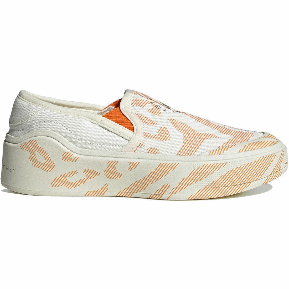 アディダス SMC コート スリッポン adidas STELLA MCCARTNEY COURT SLIP-ON オフホワイト/ユニティオレンジ/トレースオリーブ IF2186 日本国内正規品のサムネイル