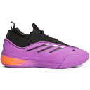 アディダス デイム 9 ロー adidas DAME 9 LOW TRAINERS パープルバースト/コアブラック/ソーラーレッド IE3626