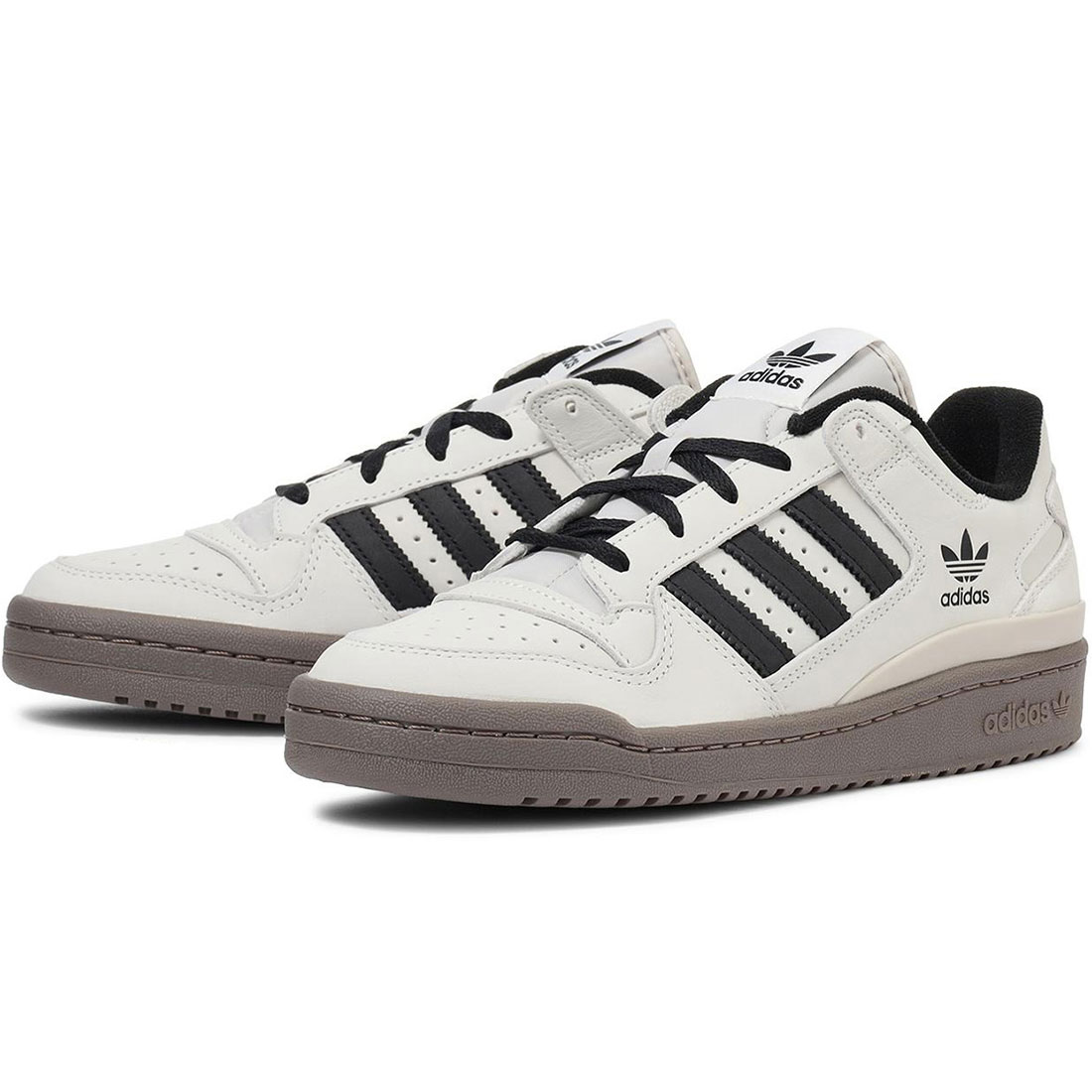 アディダス フォーラム ロー CL adidas FORUM LOW CL オフホワイト/コアブラック/ガム KJ3482