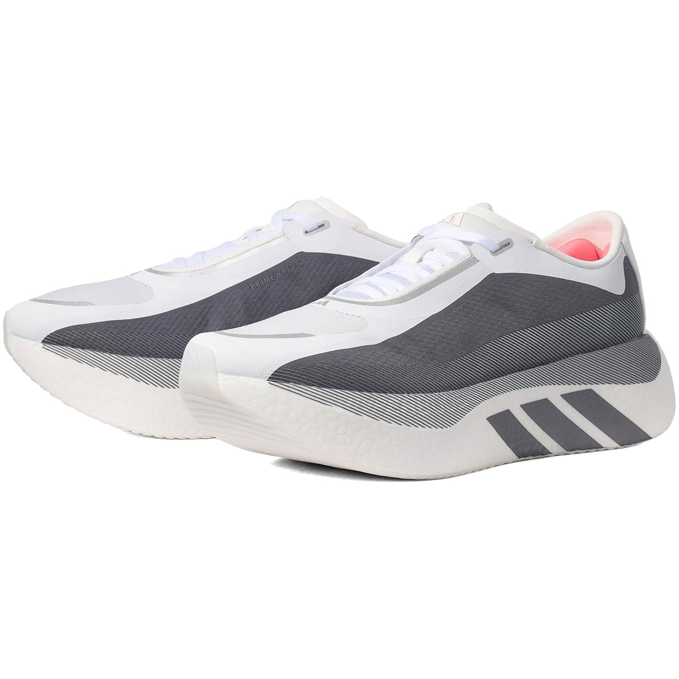 アディダス ハイパーブースト エッジ ランニングシューズ adidas HYPERBOOST EDGE RUNNING クラウドホワイト/オーロラオニキス/ソーラーターボ KI4392