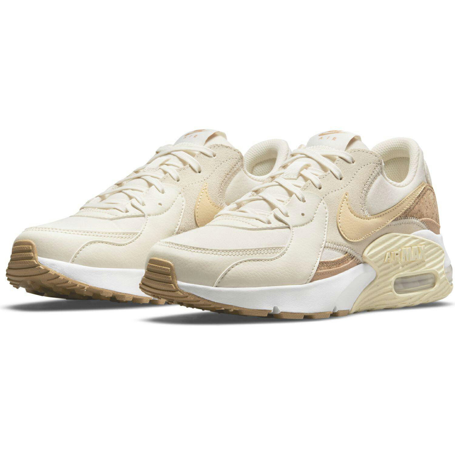 ナイキ エア マックス エクシー NIKE W AIR MAX EXCEE ベージュ/ホワイト DJ1975-100 ナイキジャパン正規品