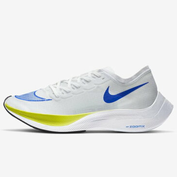 ナイキ ズームX ヴェイパーフライ ネクスト％ NIKE ZOOM X VAPORFLY NEXT% ホワイト/サイバー/ブラック/レーサーブルー AO4568-103 ナイキジャパン正規品