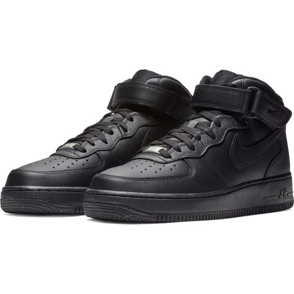 ナイキ エア フォース ワン ミッド 039 07 NIKE AIR FORCE 1 MID 039 07 ブラック/ブラック CW2289-001 ナイキジャパン正規品