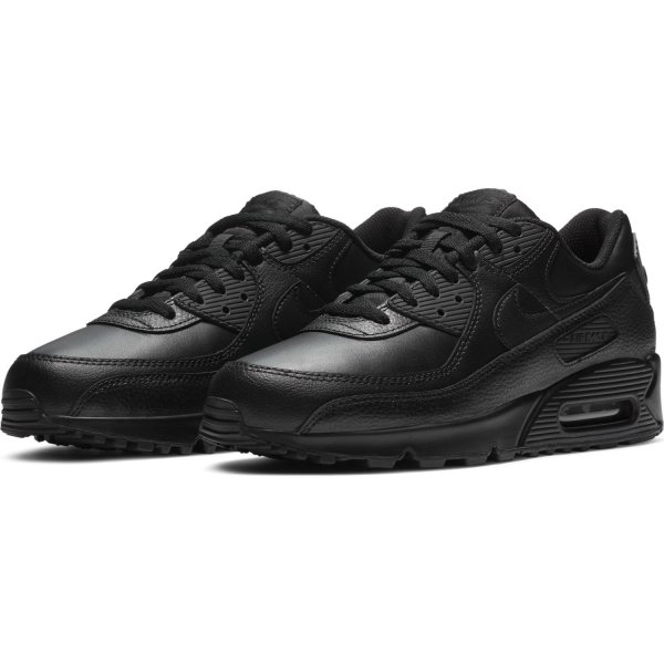 【美品】NIKE AIR MAX 90 レザーモデル ブラック29cm ナイキ エアマックス90 レザー ブラック - メルカリ