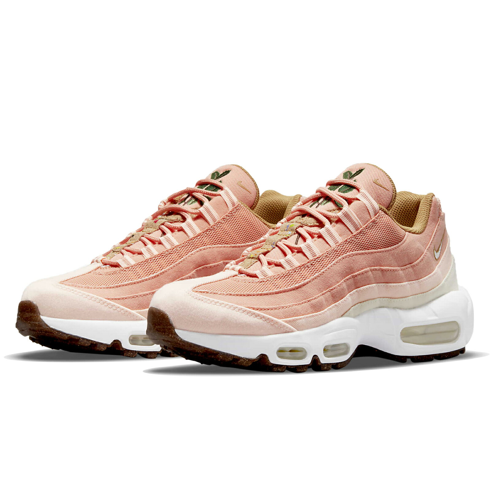 ナイキ エア マックス 95 SE NIKE W AIR MAX 95 SE アプリコットアゲート/クリムゾンティント/ココナッツミルク/セイル CZ2275-800 ナイキジャパン正規品