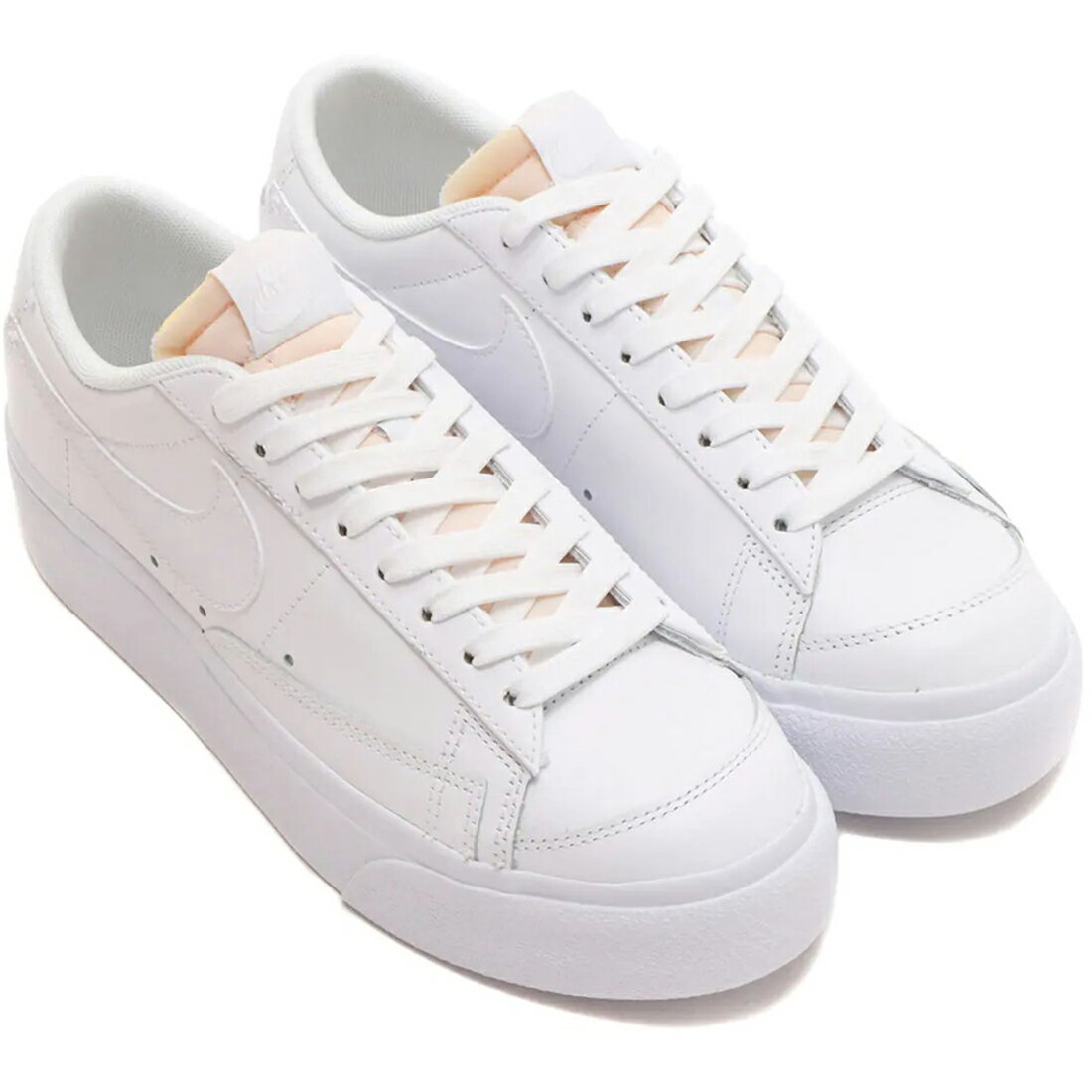 ナイキ ブレーザー ロー プラットフォーム NIKE W BLAZER LOW PLATFORM ホワイト/ホワイト/ブラック/ホワイト DJ0292-100 ナイキジャパン正規品