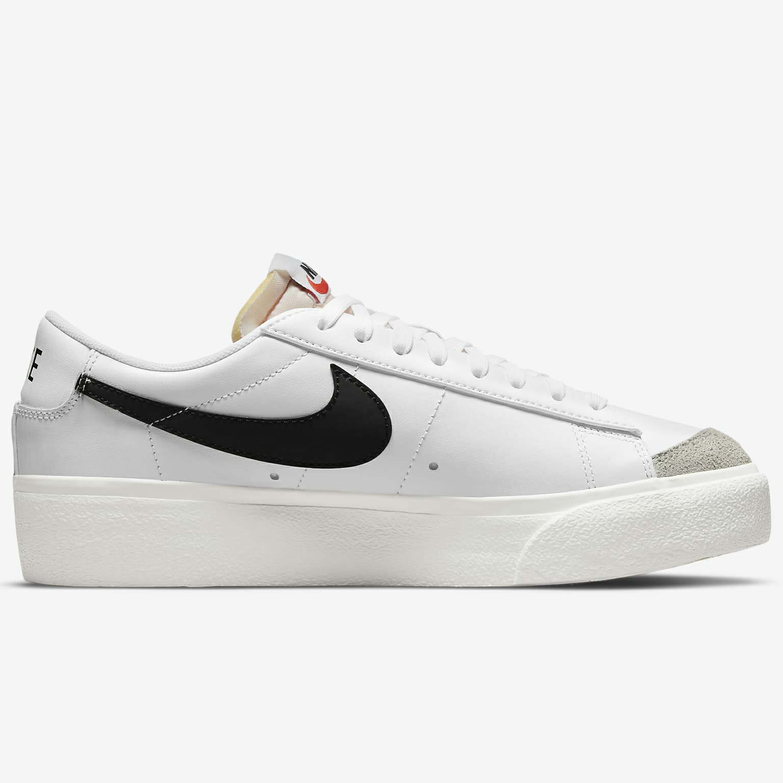 ナイキ ブレーザー ロー プラットフォーム NIKE W BLAZER LOW PLATFORM ホワイト/セイル/チームオレンジ/ブラック DJ0292-101 ナイキジャパン正規品