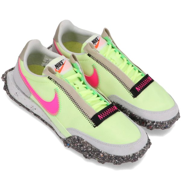 ナイキ ワッフルレーサー クレーター NIKE W WAFFLERACER CRATER ベアリーボルト/ブラック/ポイズングリーン/ピンクブラスト CT1983-700 ナイキジャパン正規品